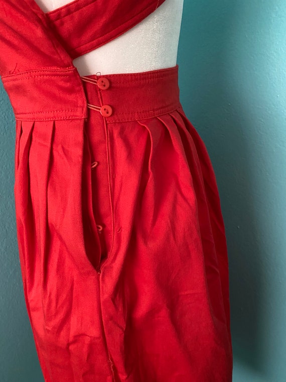 Red Summer Dress - image 5