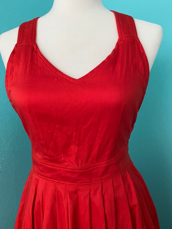 Red Summer Dress - image 2