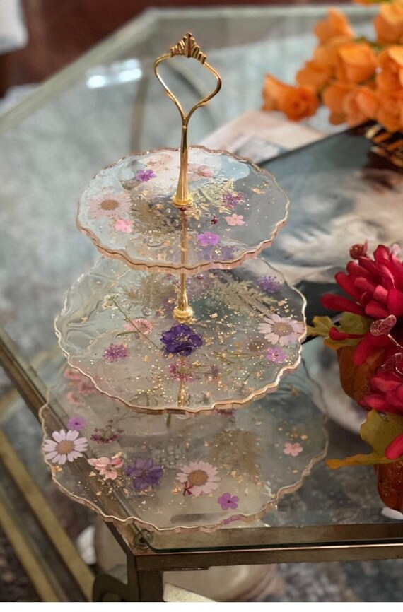 Three Tier Tea Tray Etsy