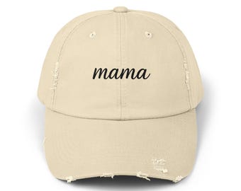 Mama Distressed Hat
