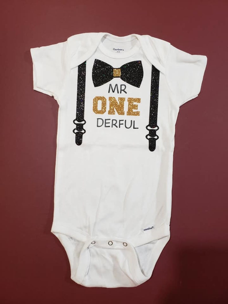 first birthday boy onesie
