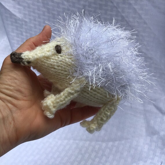 small hedgehog stuffed animal