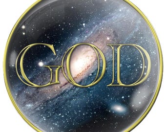 AA Recovery Medallion - GOD - The Universe Is My Source
