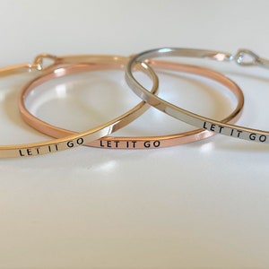 Let it go Recovery Bracelet, by Recovery Matters