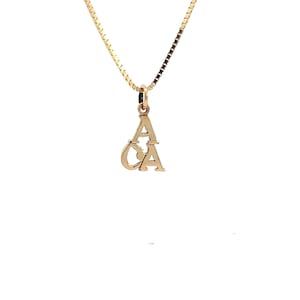 Adult Children of Alcoholics (ACOA) Recovery Jewelry, Recovery Gift, Sobriety Jewelry, Recovery, 14K Gold, Chain Sold Separately