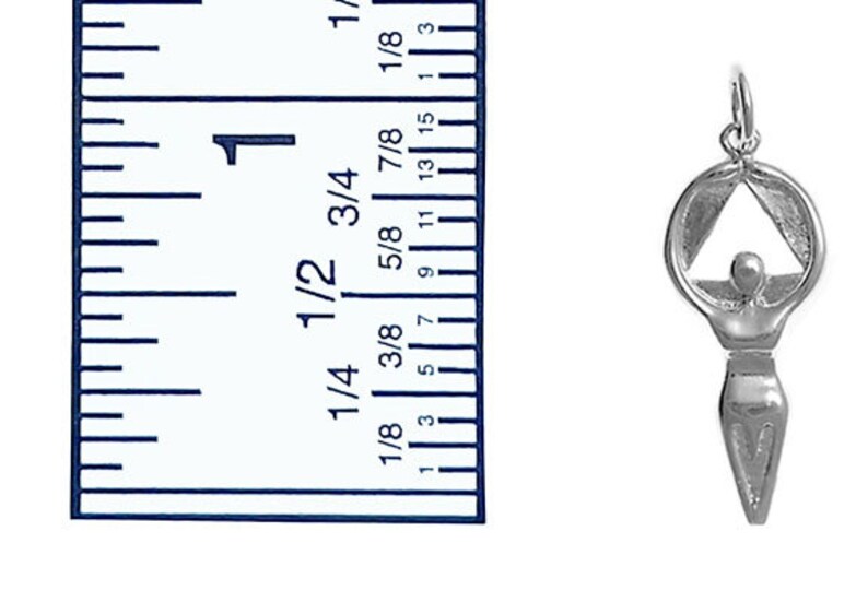 Aa Chain Alcoholics Anonymous Sterling Silver, AA Women in Recovery Pendant ...