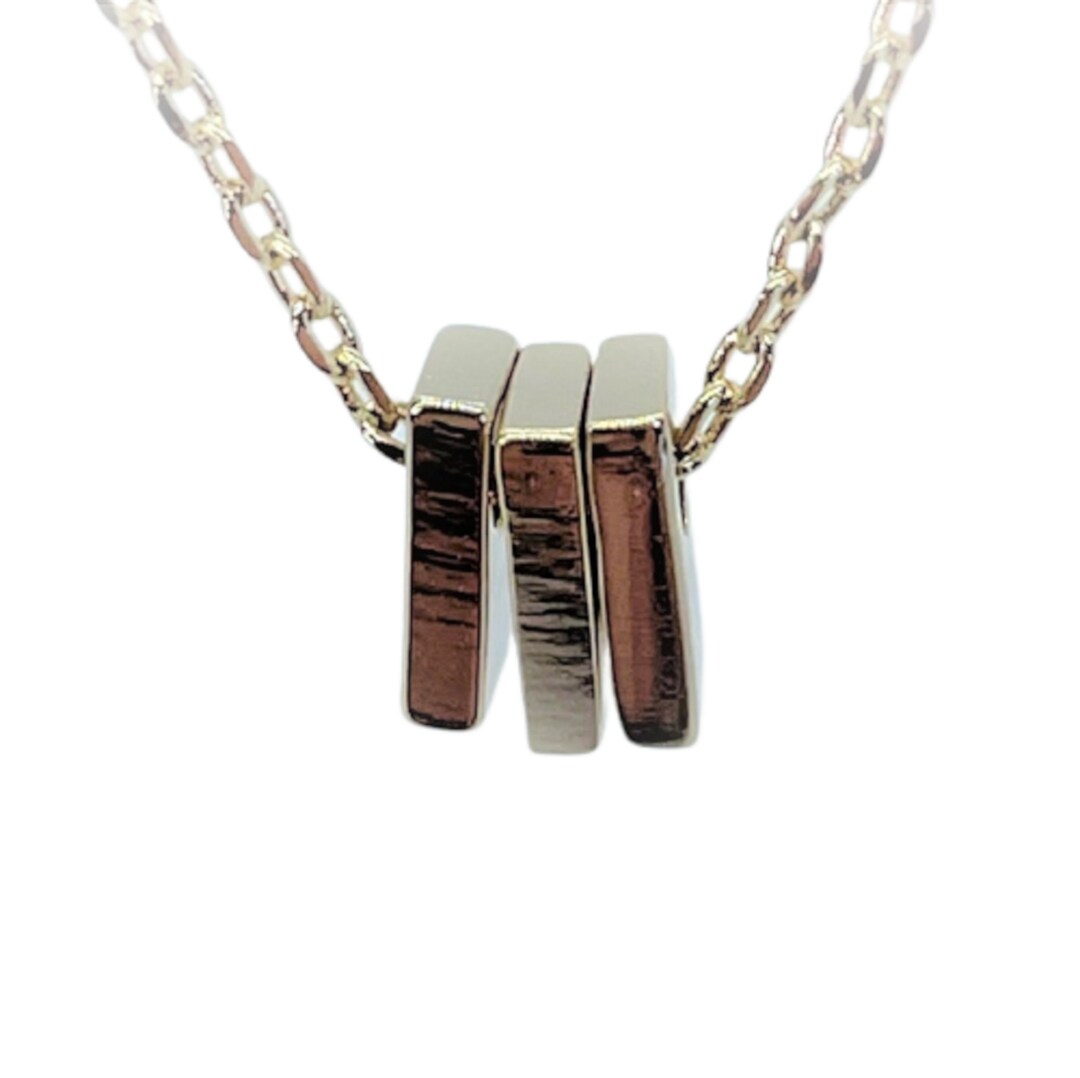 Three Pillars Necklace by Recovery Matters Etsy