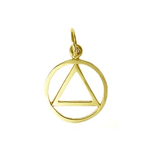 Alcoholics Anonymous, Recovery Jewelry, Sobriety Gift, Sobriety, AA pendant, Recovery Gift, Sobriety Jewelry, Recovery, Addiction Recovery