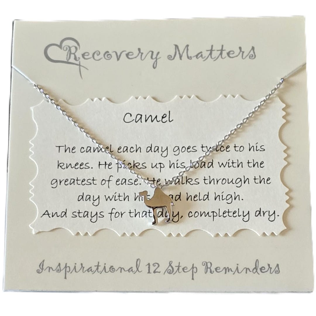Camel Necklace by Recovery Matters - Etsy