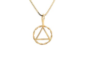 Alcoholics Anonymous, Recovery Jewelry, Sobriety Gift, Recovery Gift, Sobriety Jewelry, Recovery, Addiction Recovery Chain Sold Separately