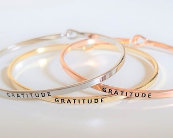 Gratitude Bracelet by Recovery Matters