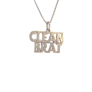 NA Narcotics Anonymous Sayings Pendant, Sterling Silver Chain Sold Separately