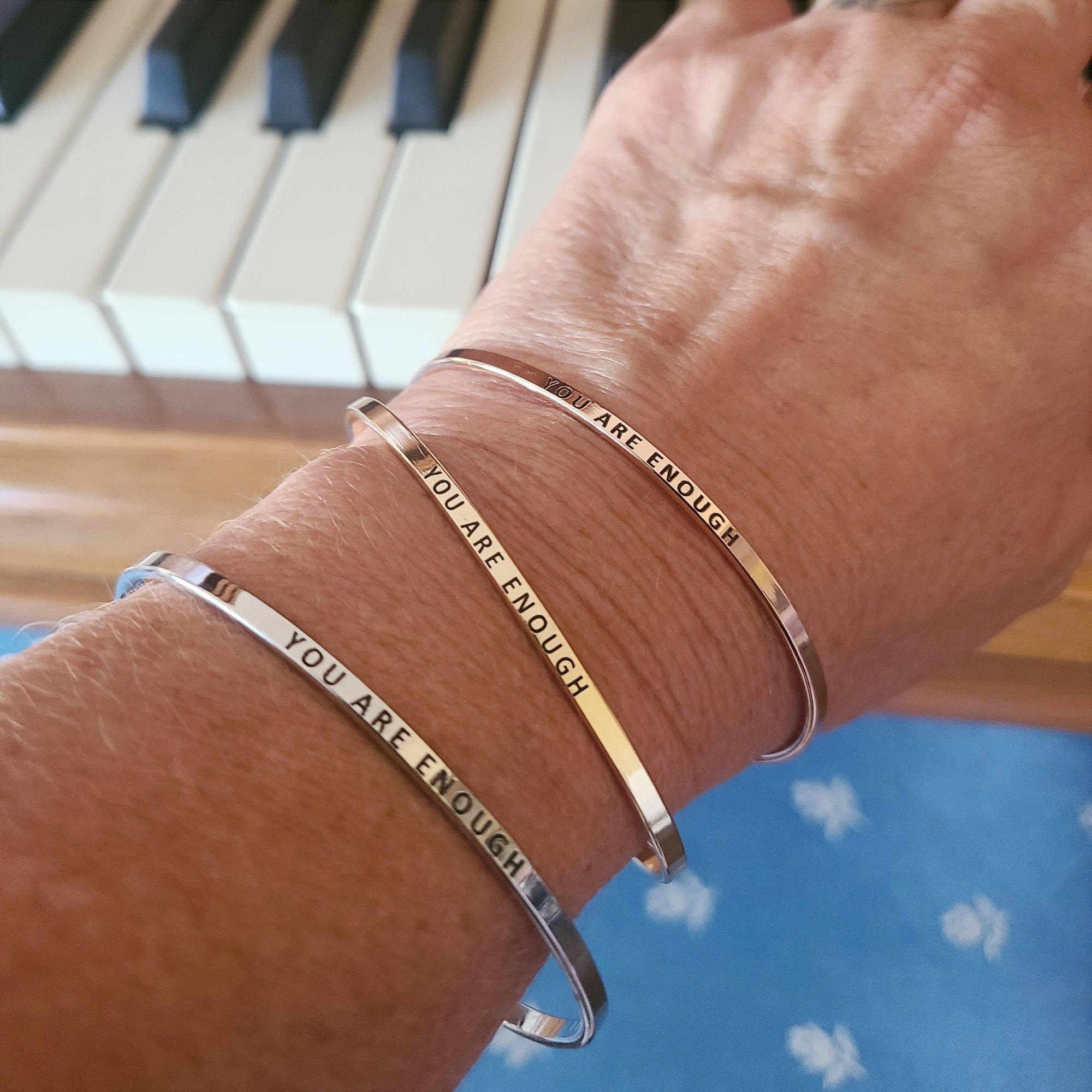 You Are Enough!  Bracelet By Recovery Matters