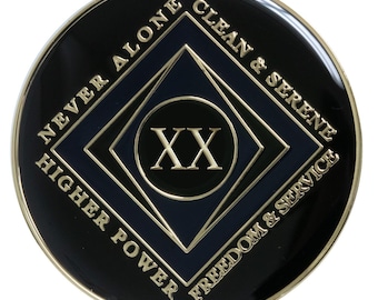 NA Clean Time Medallion: Narcotics Anonymous Recovery Gift