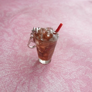 Soda Charm/ Miniature Food Jewelry/ Clay Jewelry /Resin Charms /Handmade Jewelry