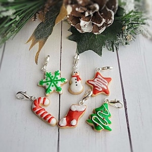 handmade christmas charms/christmas jewelry