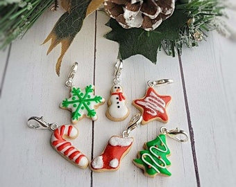 handmade christmas charms/christmas jewelry