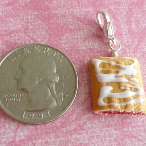 Handmade Jewelry Polymer Clay Jewelry Breakfast Charm Miniature Food Jewelry Clay Jewelry Handmade Gifts image 5