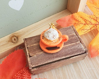 Pumpkin Spice latte charme/handgemaakte sieraden