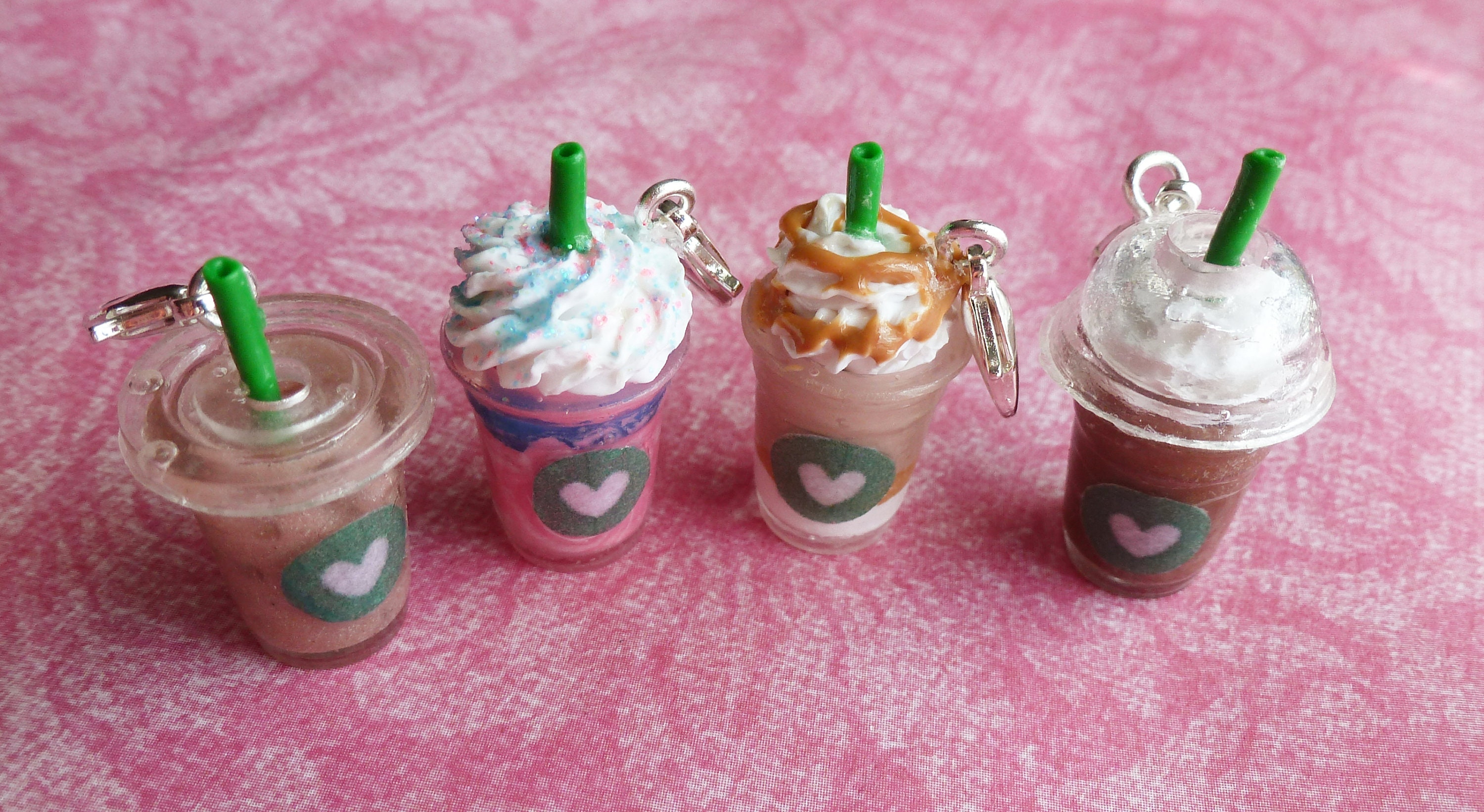 Unicorn Frappe Cappuccino Charm Coffee Gifts Miniature Food Etsy