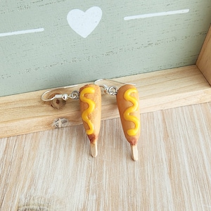 hypoallergene Corn Dog Ohrringe/handgefertigte Ohrringe