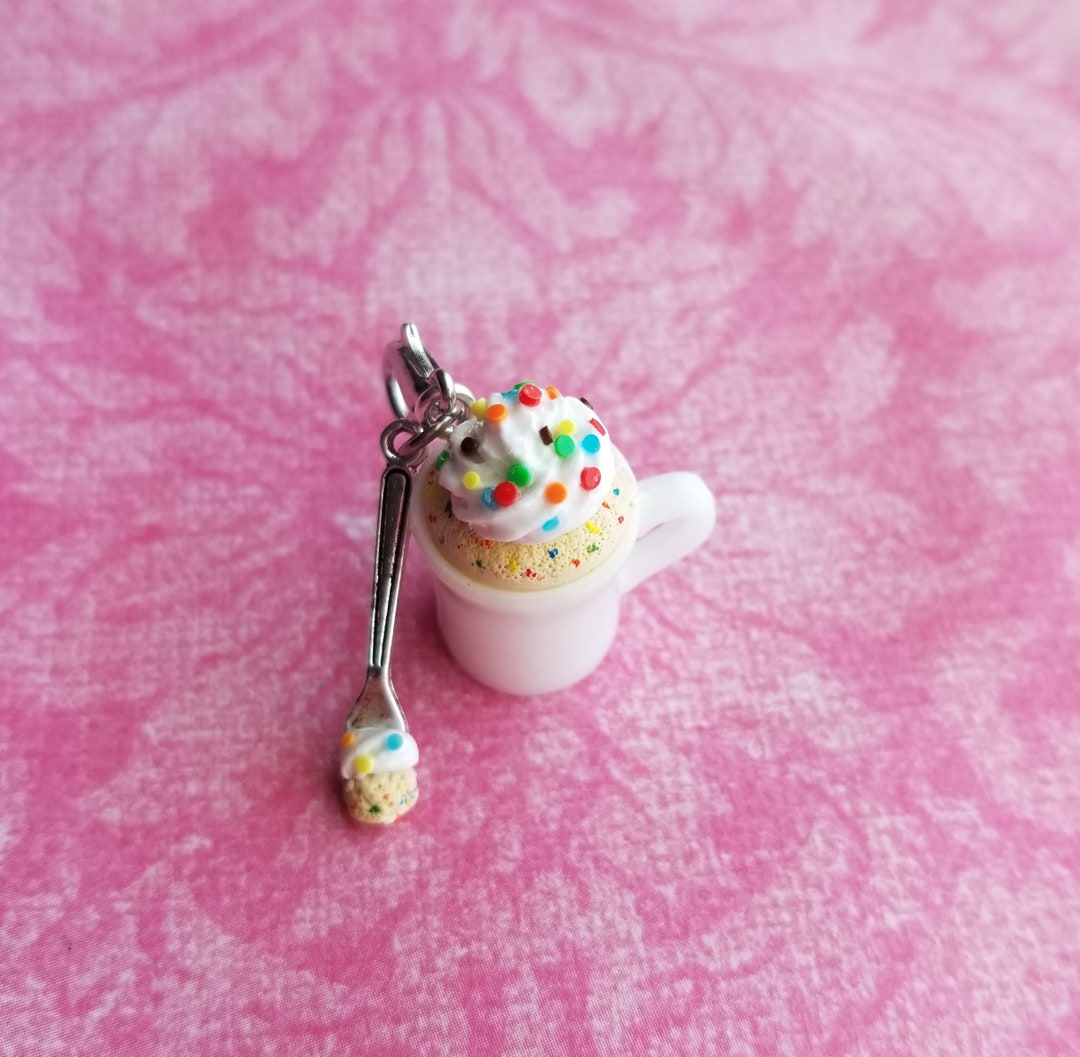 Funfetti Mug Cake Necklace - Etsy