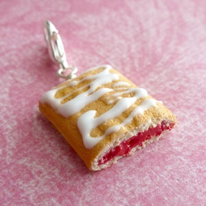 Handmade Jewelry Polymer Clay Jewelry Breakfast Charm Miniature Food Jewelry Clay Jewelry Handmade Gifts image 1