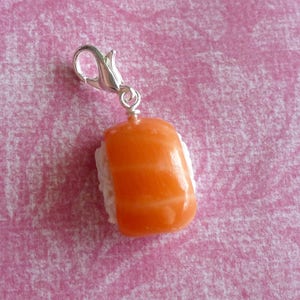 Sushi Charm Miniature Food Jewelry Japanese Sushi Polymer Clay Sushi