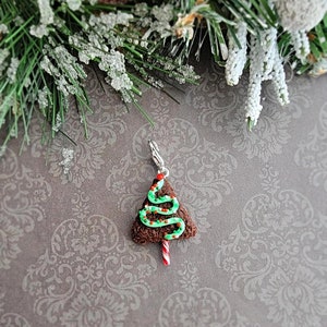 handgemaakte kerst brownie charme/kerstsieraden