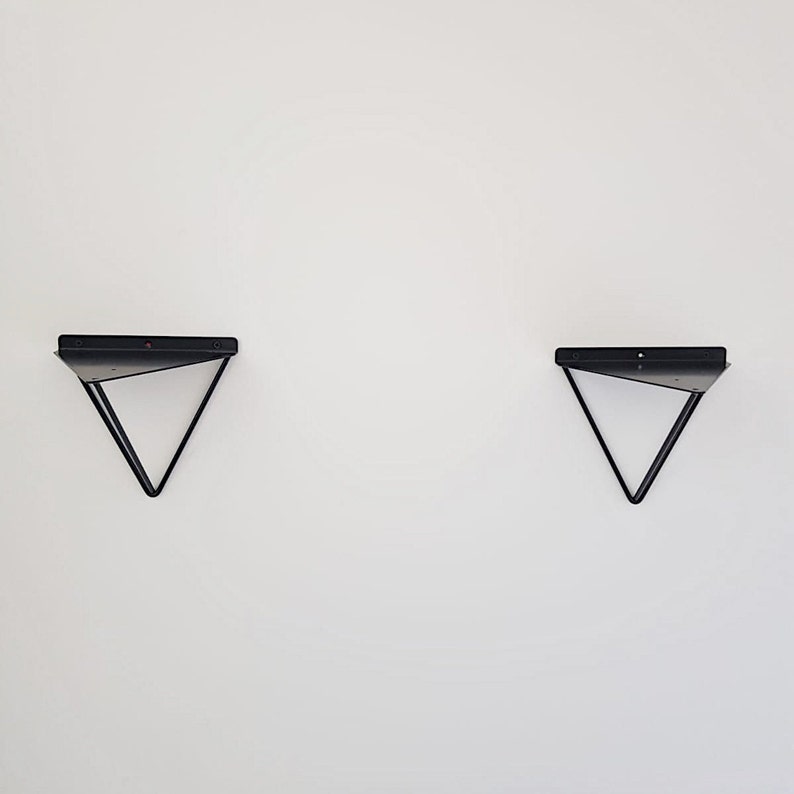 Display Shelf With Black Brackets Shelves and Brackets Etsy UK