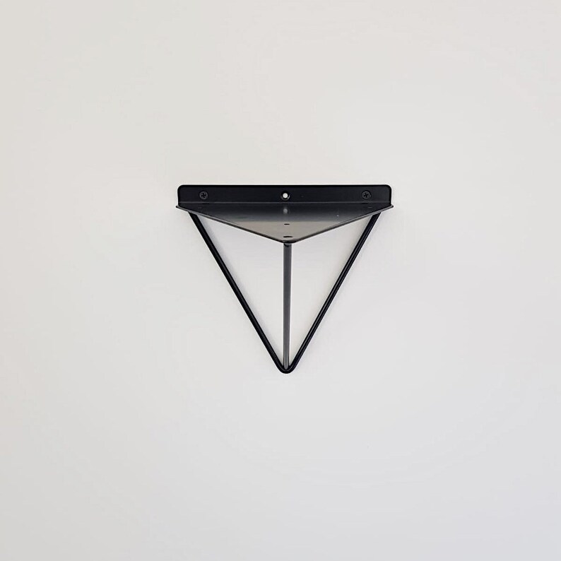 Display Shelf With Black Brackets Shelves and Brackets Etsy UK