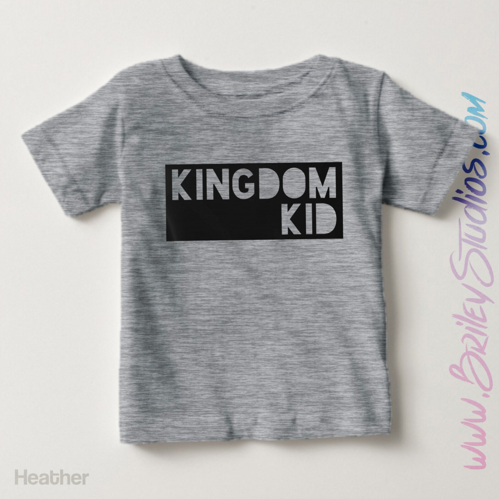 Kingdom Kid Short Sleeve Toddler T-Shirt Christian Gifts | Etsy