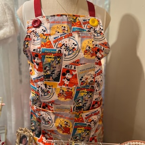 Mickey Mouse vintage style apron