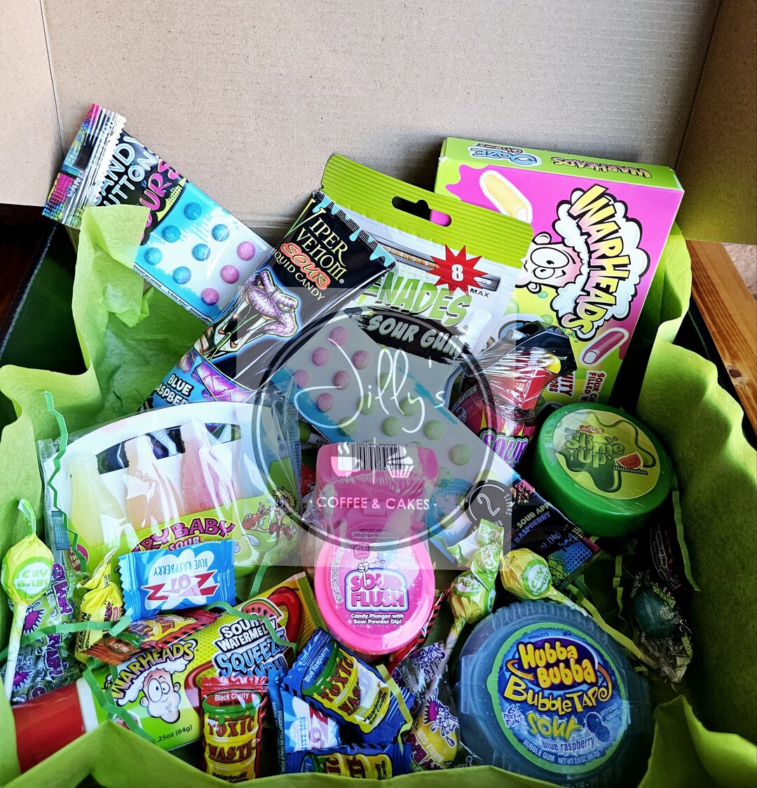 Sour Candy Mystery Candy Box Etsy