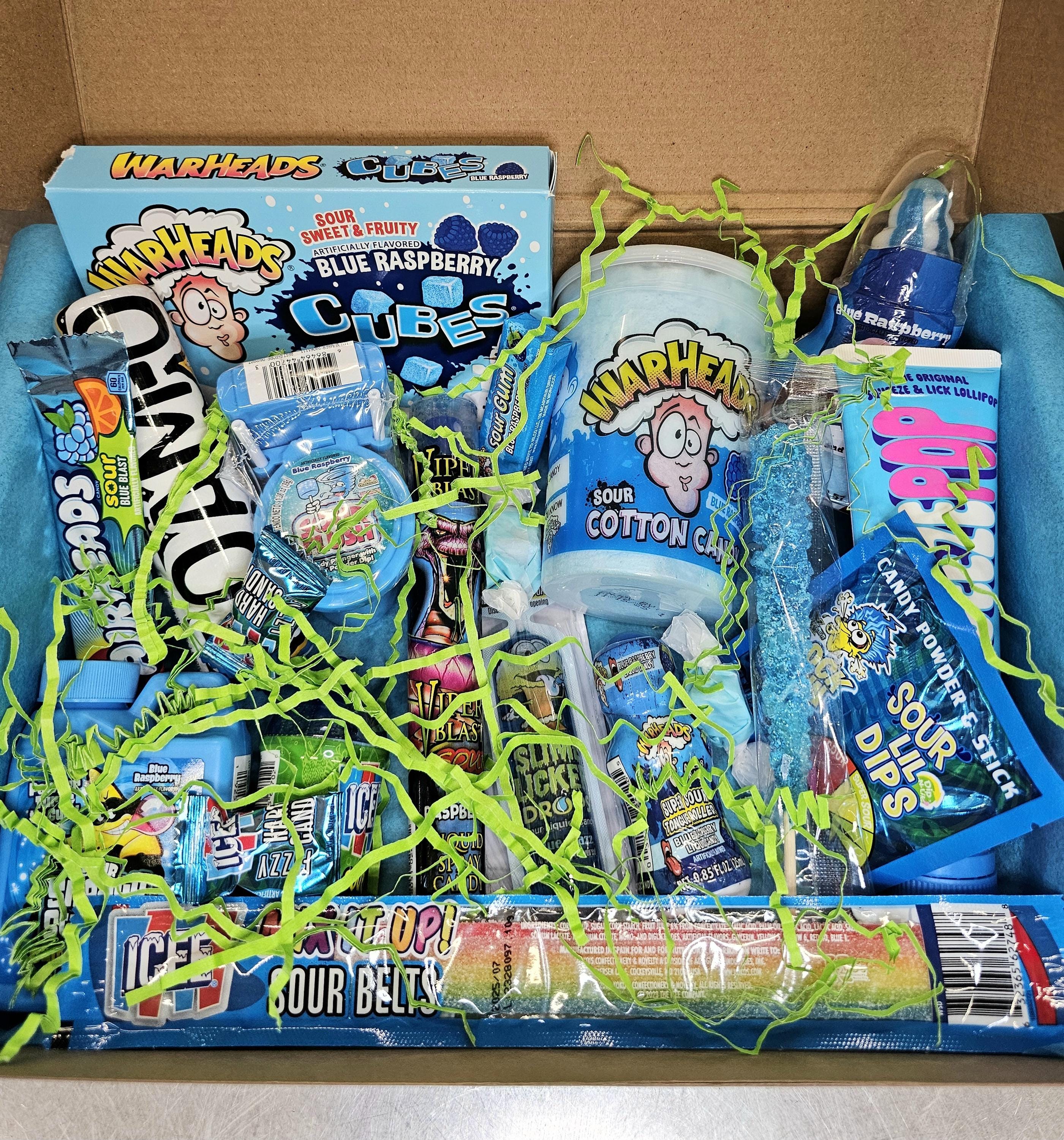 Blue Mystery Candy Box