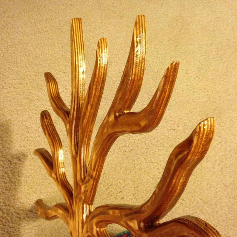 Carved Wood Family Tree Wall Hanging Etsy