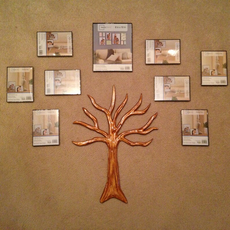 Carved Wood Family Tree Wall Hanging Etsy