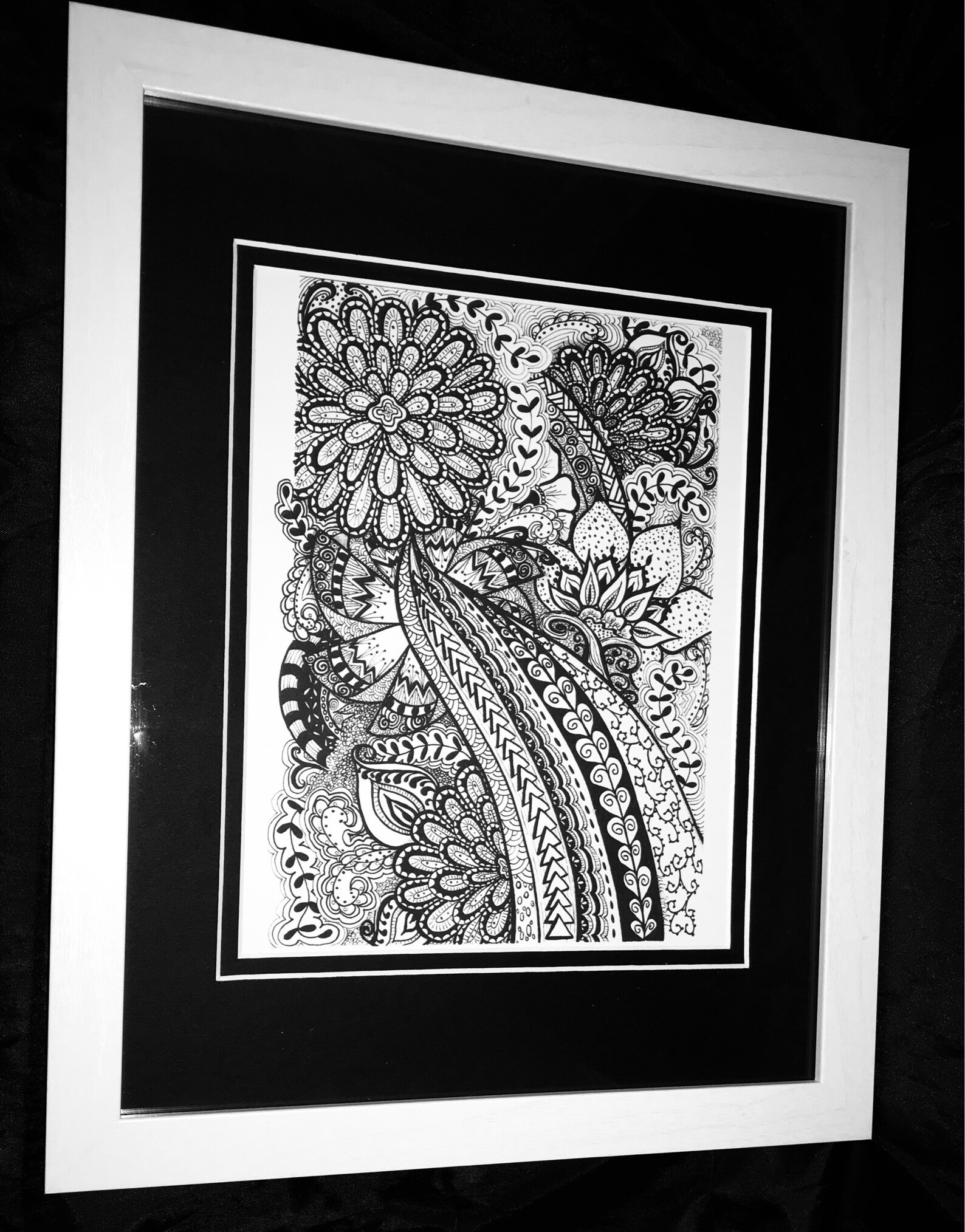 Zentangle Ribbons Etsy