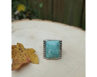 Square Turquoise Ring