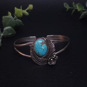 Tibetan Turquoise Sterling Silver Bracelet