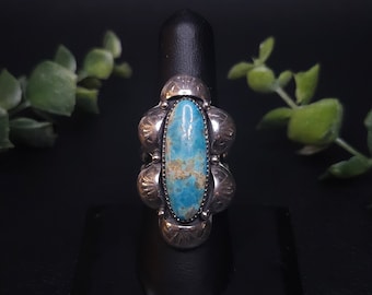 Pilot Mountain Turquoise Ring