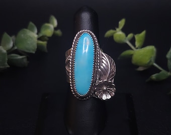 Pilot Mountain Turquoise Southwestern Ring