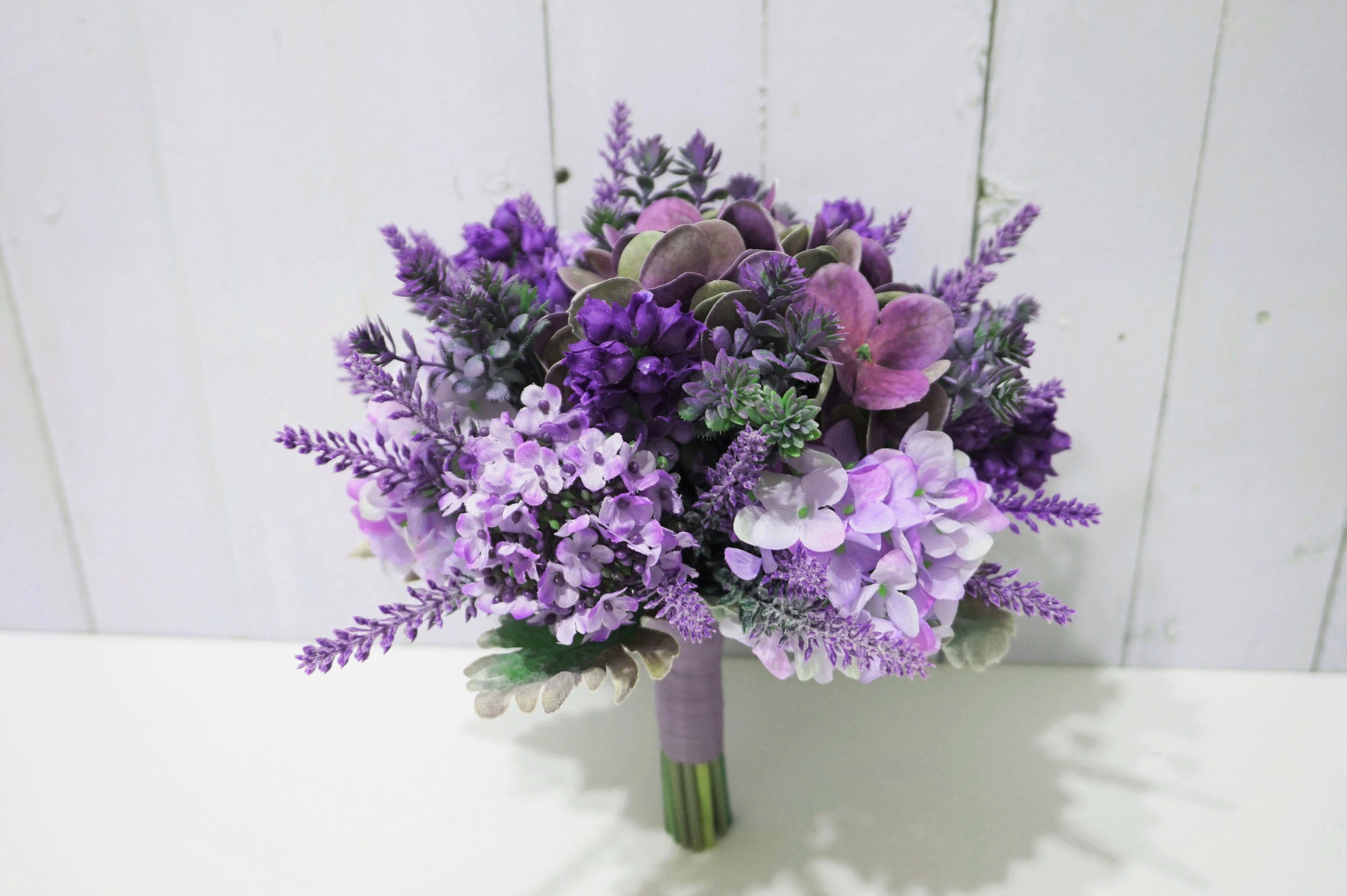 Purple Hydrangea Bouquet