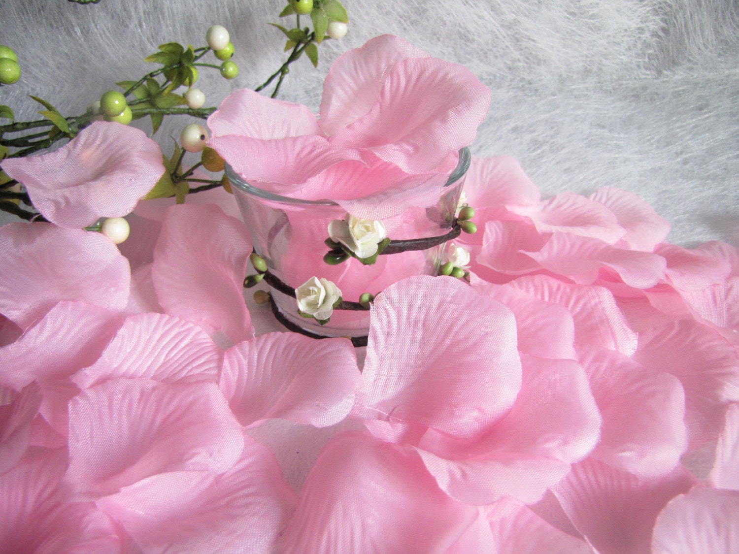 Wedding Petals Flower Girl Petals Basket Petals Silk Rose Etsy