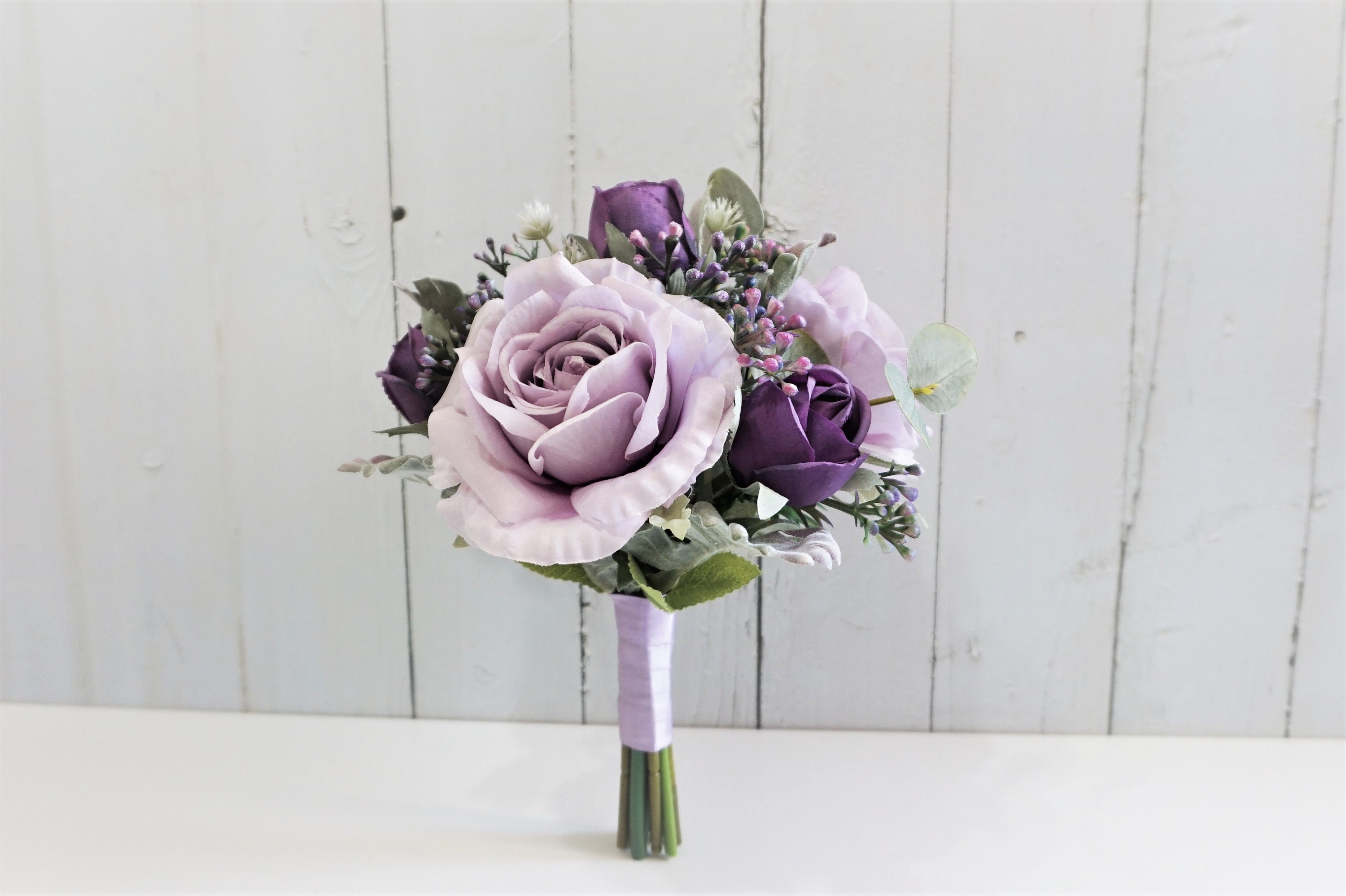 Dusty Purple Bridesmaid Bouquet