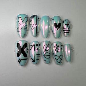 Printstream Inspired Press On Nails: CS2 Gamer Style