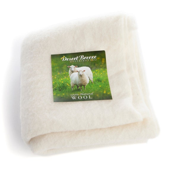 Pure Merino Wool, Extra Fine Pre Felt Fabric for Craft, Needle Felting, Wet Felting, 19 Micron, Natural Ecru Color