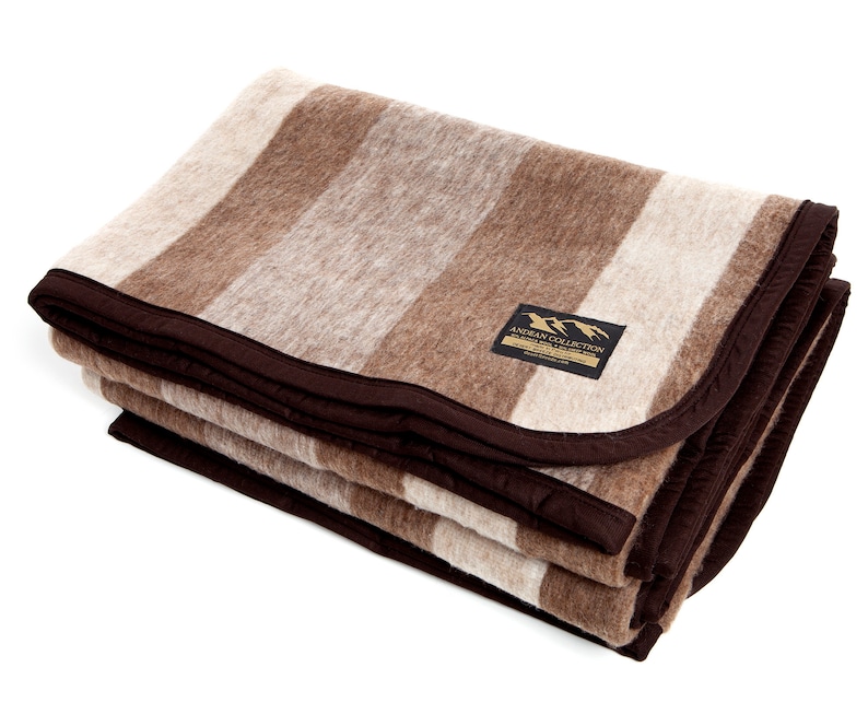 Alpaca and Sheep Wool Blanket Andean Collection Soft and Etsy