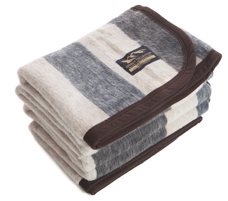 Alpaca and Sheep Wool Blanket Andean Collection Soft and Etsy