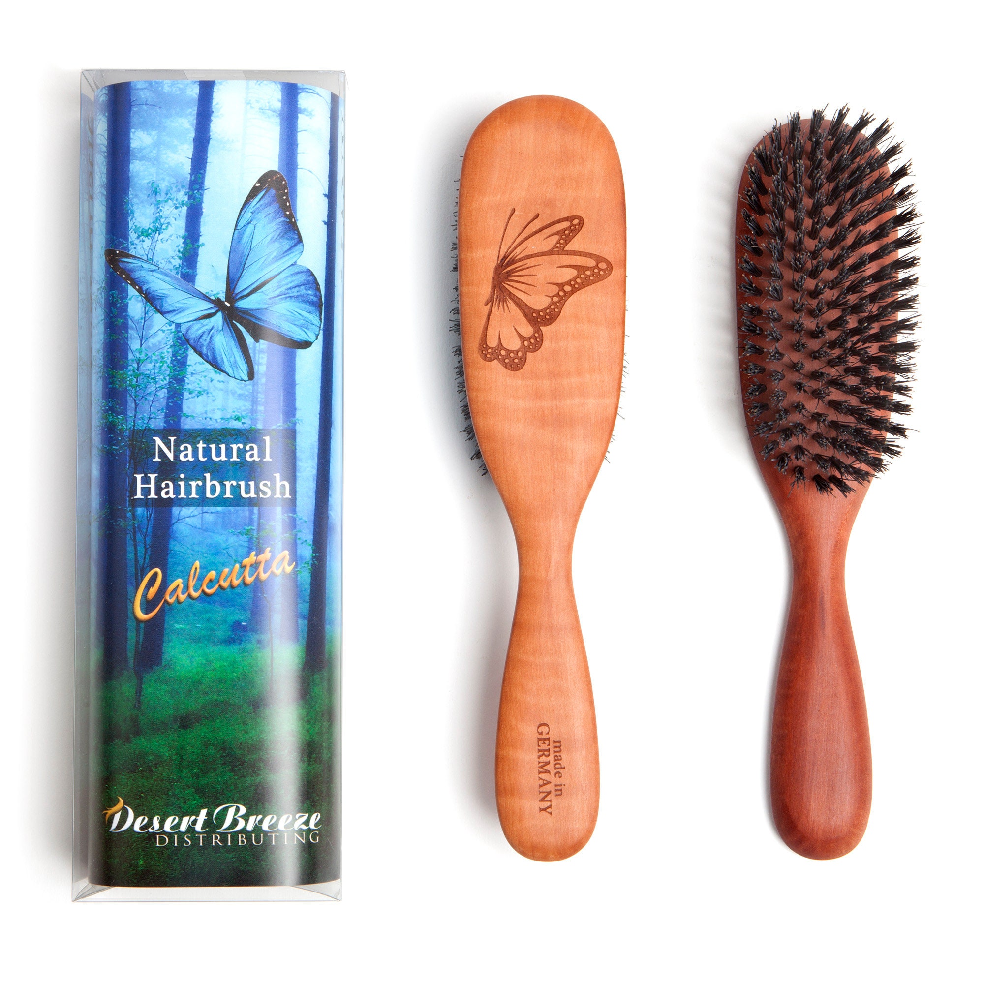 Discounted Pure 1st Cut Boar Bristle and Pearwood Hairbrush made